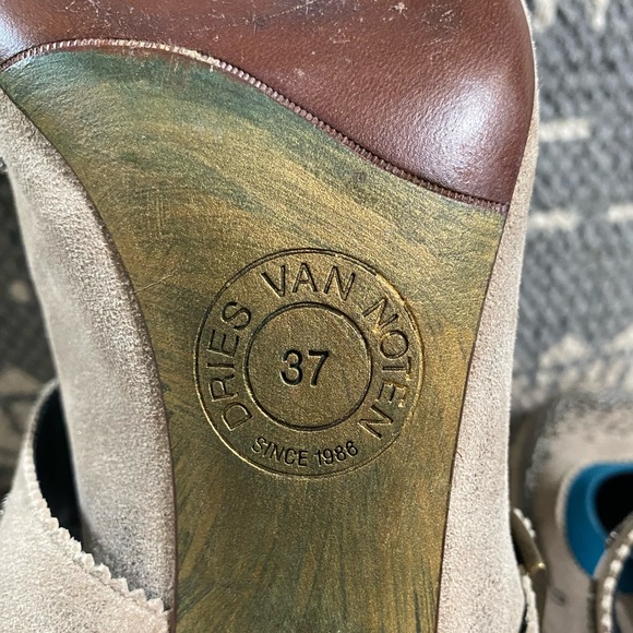 {Dries Van Noten} Beaded Heels - Picture 11 of 14